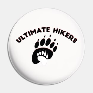 Father and Kid Hiking Pin