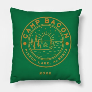 Camp Bacon Amber Pillow