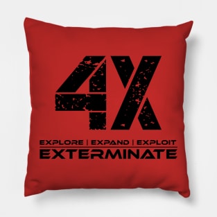 4X (Light Shirts) Pillow