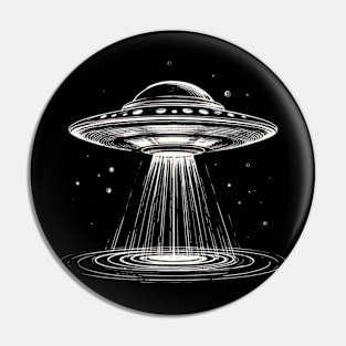 Alien abduction Pin