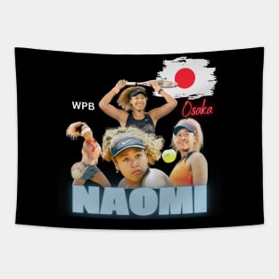 Naomi Osaka - Unstoppable Force Tapestry