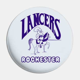 Defunct Rochester Lancers 1973 Pin