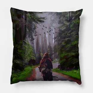 Red Hunter Pillow