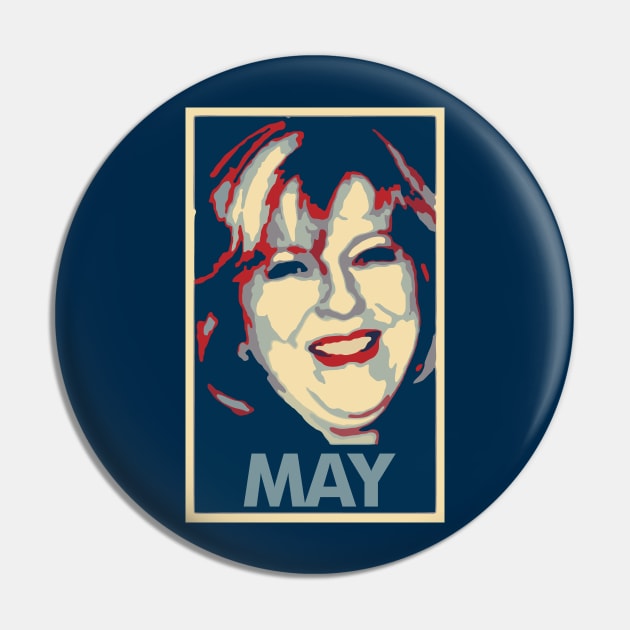 Theresa May Political Parody Pin by ThreadChef