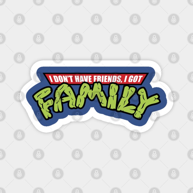 Sewer Family Magnet by Lord Teesus