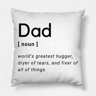 Dad Definition color 2 Pillow