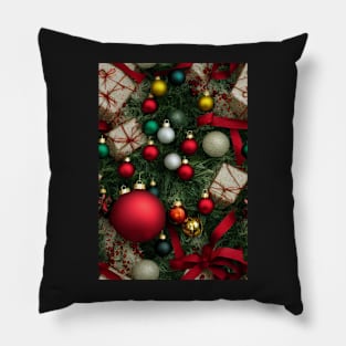 Christmas Seamless Pattern #23 Pillow