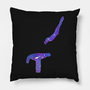 A gymnast vaulting Pillow