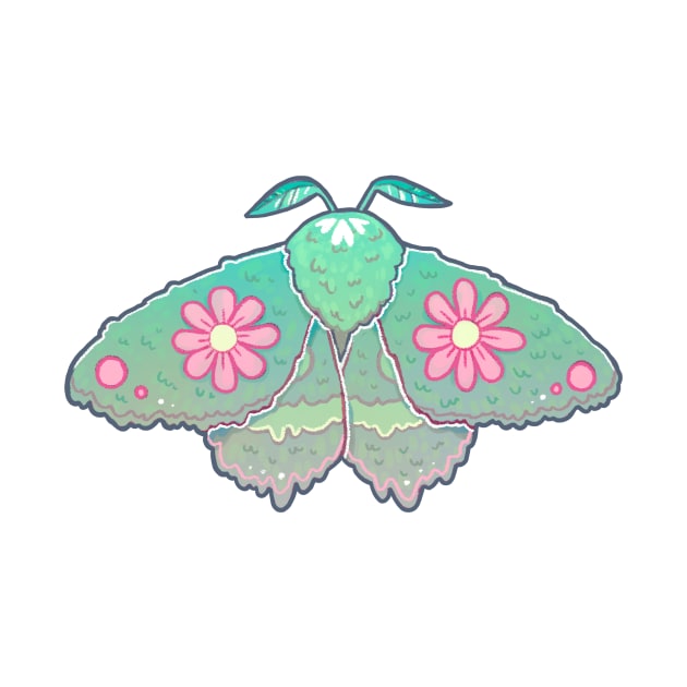 Moss Moth by electricgale