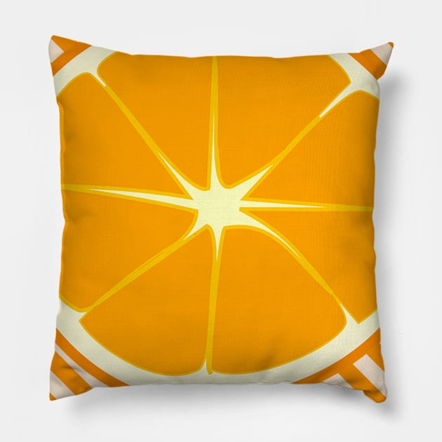 Orange Pillow by PjesusArt