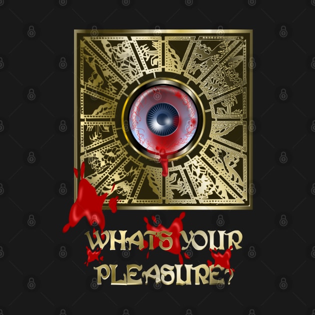 What's Your Pleasure? - Lament Eyeball Puzzle Box by geodesyn