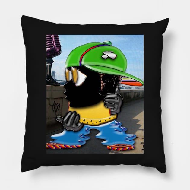 HIPPITY HOPPITY iPAD CASE Pillow by BOOKMAKER