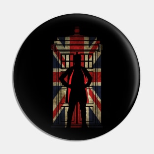 12th union jack flag Pin