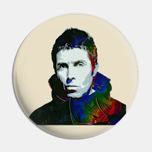 Liam Gallagher Vintage Pin