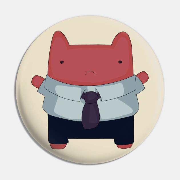 Cute japanese office cat Pin by cokyfish