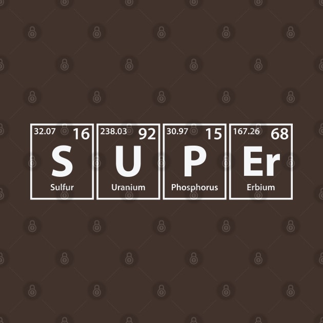Super (S-U-P-Er) Periodic Elements Spelling by cerebrands