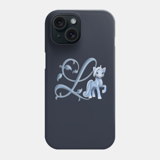 Monogram L Custom Unicorn Phone Case