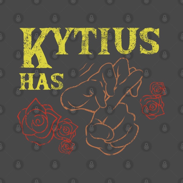 Kytius has...- Distressed by Off the Beaten Path Musical