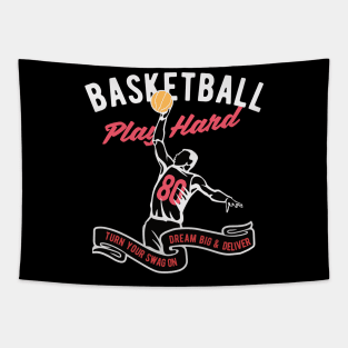 Basketball - Motivational Artwork Tapestry