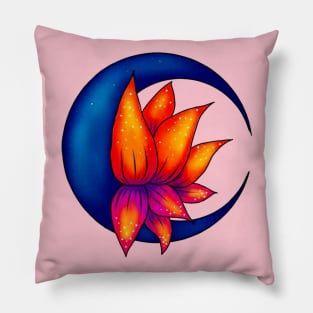 Lotus Moon Pillow