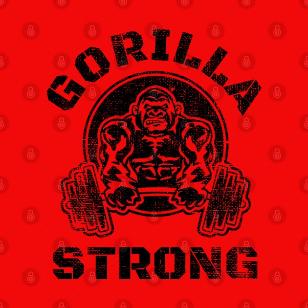 GORILLA STRONG BODYBUILDING by MuscleTeez