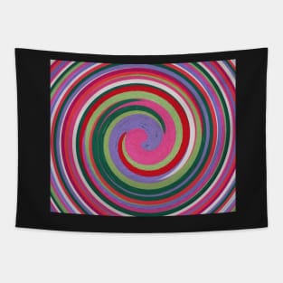 modern bright and vibrant modern swirls Tapestry