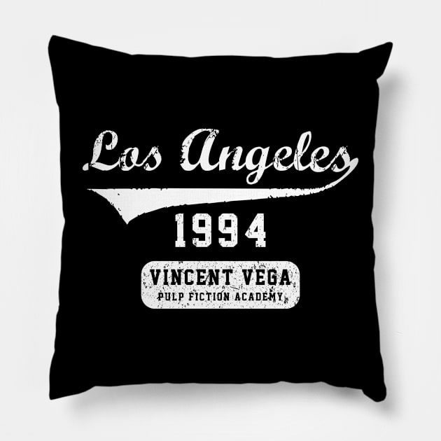 Pulp Fiction Academy Pillow by TEEWEB