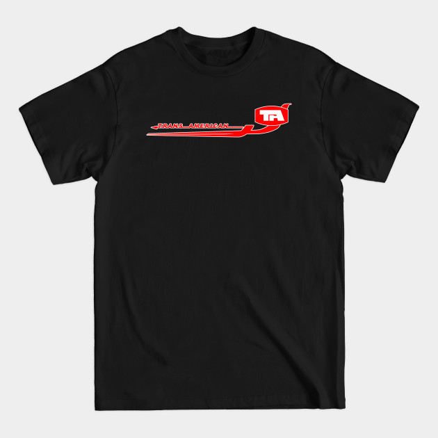 Discover Trans American - Airplane - T-Shirt