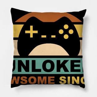 Level 11 Unlocked Awesome Since 2009 11yr Birthday Gamer Pillow