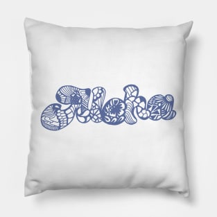 aloha_blue Pillow