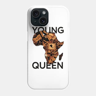 Young Queen Africa Phone Case