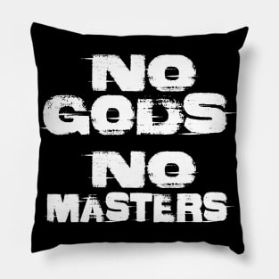 No gods, no masters Pillow