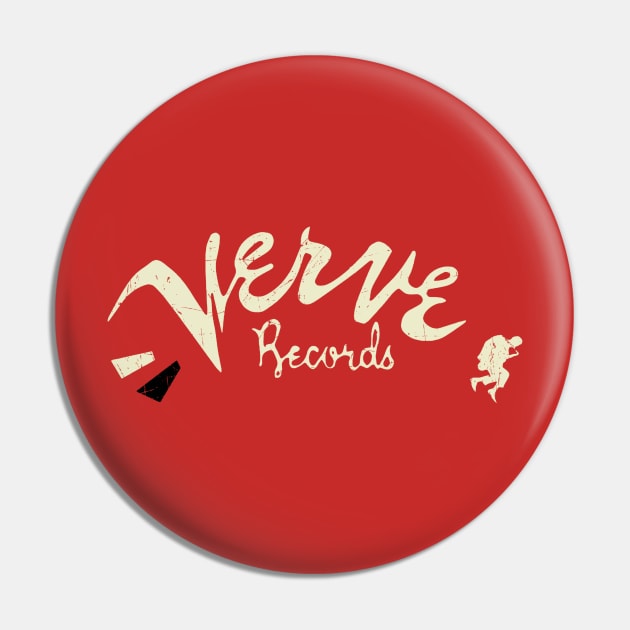 Verve Records - Vintage Pin by Unfluid