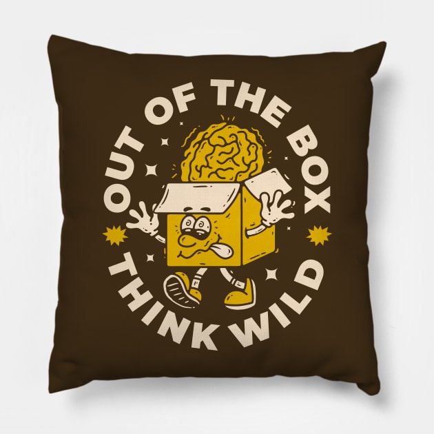 Out of the box - think wild Pillow by adipra std