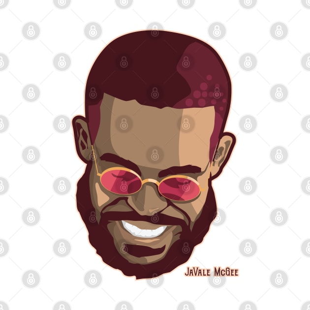 JaVale McGee by teeleoshirts