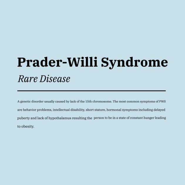 Prader-Willi Syndrome Awareness by Codian.instaprint