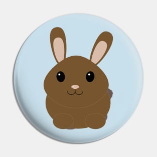 Cute Brown Bunny Pin