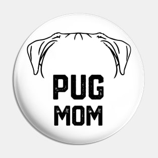 funny pug mom Pin