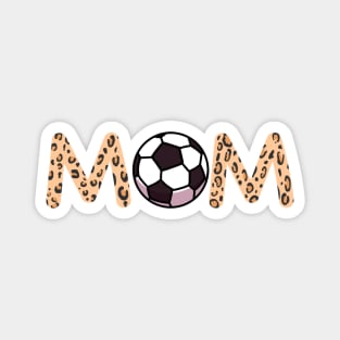 Soccer Mom Leopard Magnet