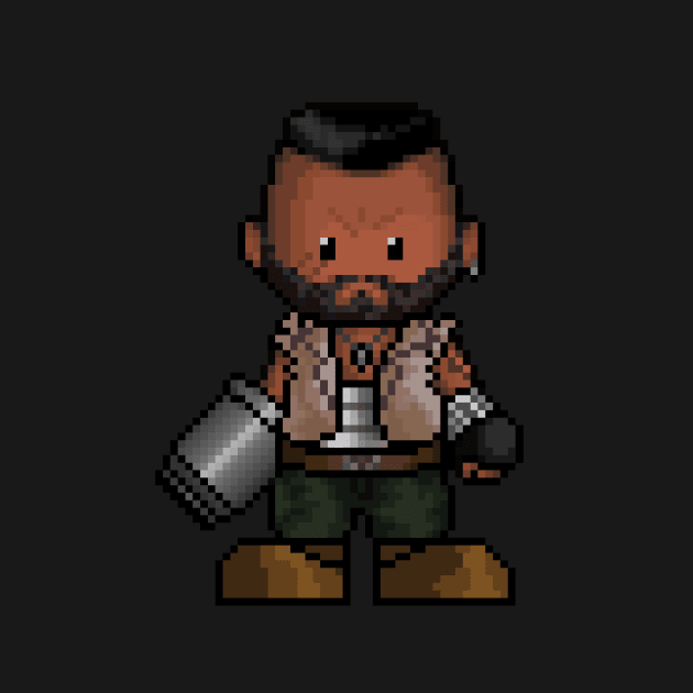 FF7 Barret by PixelKnight