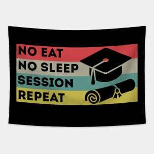 Student session college university teacher funny humor meme Tapestry