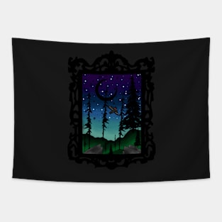 Mothman sighting Tapestry