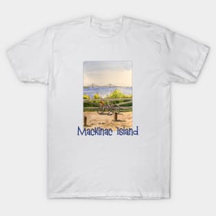 Mackinac Island Michigan Mi Vintage Throwback Souvenir Shirt