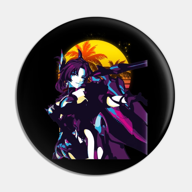 Murata Himeko Vermilion Knight: Eclipse Pin by DIY Kulon Progo 