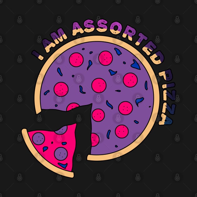 Assorted Pizza Bisexual Bi-zza by Adult LGBTQ+ and Sexy Stuff
