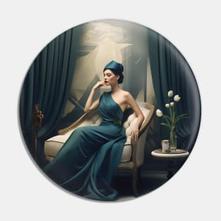 Refined elegance: Iconic Woman Pin