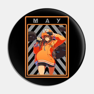 May | Guilty Gear Pin