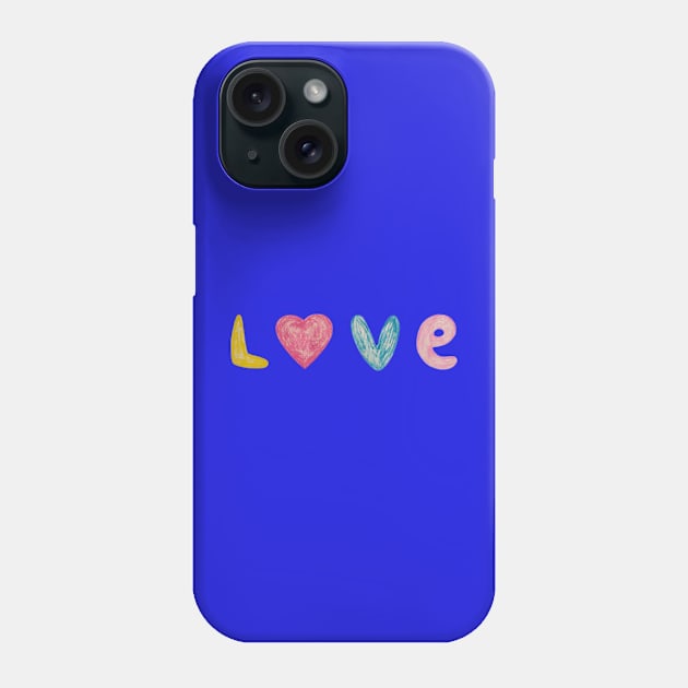 Love bright design. Phone Case by artistagniya