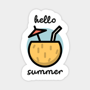 hello summer Magnet