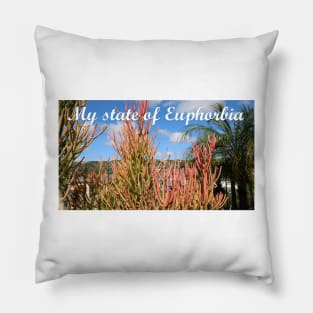 My State of Euphorbia Pillow